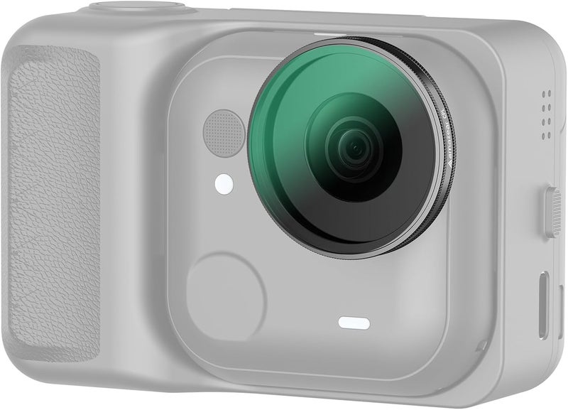 AMAZEAR CPL Filter for Insta360 GO Ultra Accessories, Insta 360 GO Ultra Circular Polarizing Lens to Reduce Glare & Enhance Colors, Screw-in Design, HD Optical Glass Pro Filter - Image 1